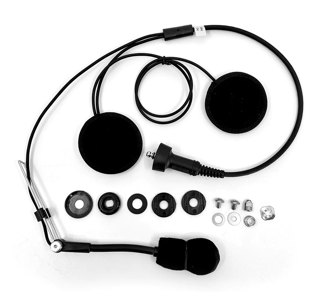 PCI Race Radios Elite Helmet Wiring Kit For Open Face Helmets Cycle Gear