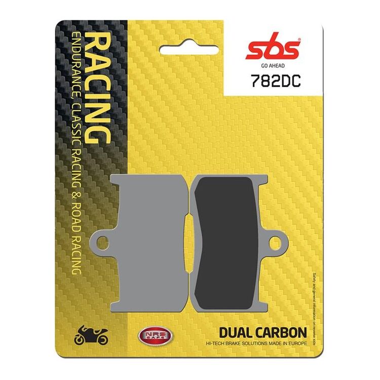 SBS Dual Carbon Front Brake Pads 782DC