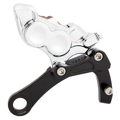 Arlen Ness Rear 4 Piston Caliper & Bracket Kit For Harley Softail 2018-2026