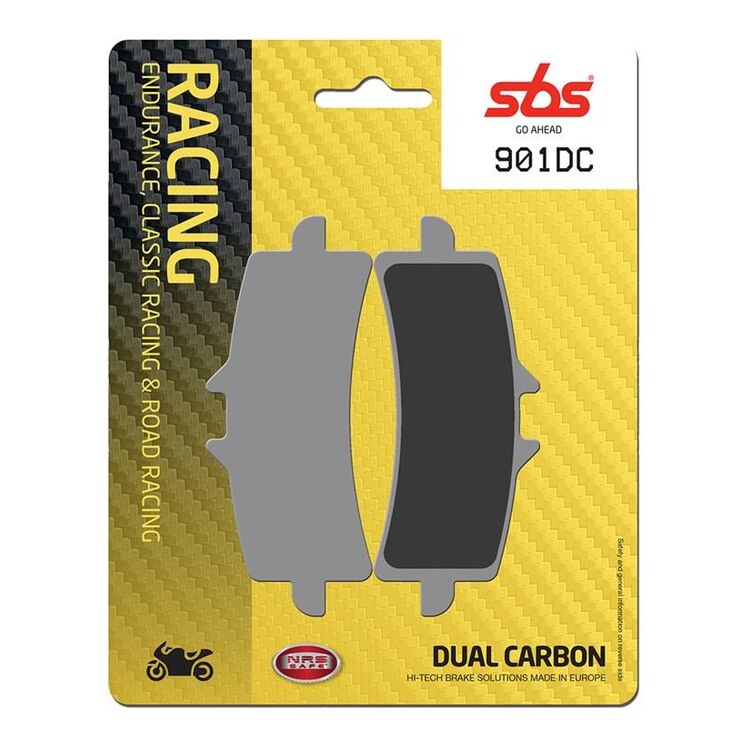 SBS Dual Carbon Front Brake Pads 901DC