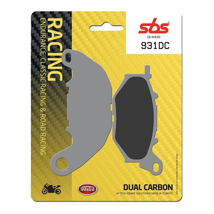 SBS Dual Carbon Front Brake Pads 931DC