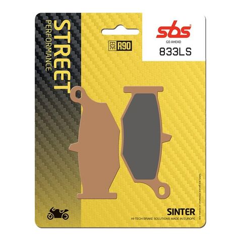 SBS LS Sintered Rear Brake Pads 833LS