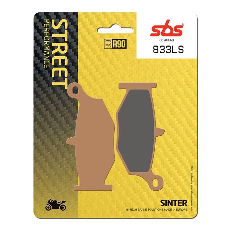 SBS LS Sintered Rear Brake Pads 833LS