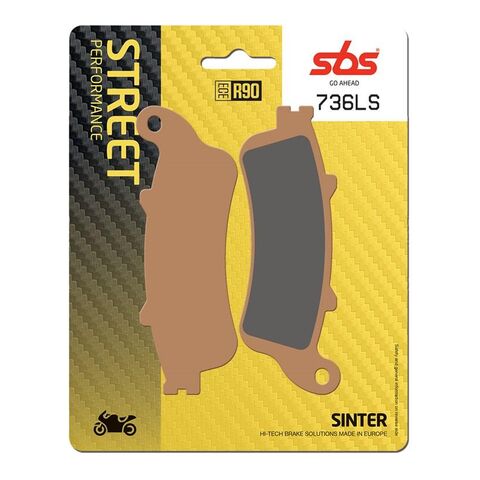 SBS LS Sintered Rear Brake Pads