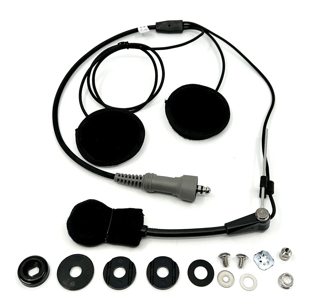 PCI Race Radios Trax Helmet Wiring Kit For Open Face Helmets Cycle Gear