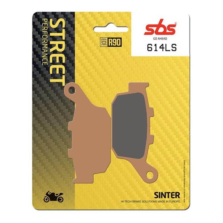 SBS LS Sintered Rear Brake Pads 614LS