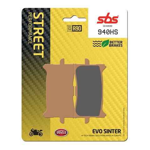 SBS HS Sintered Front Brake Pads 940HS