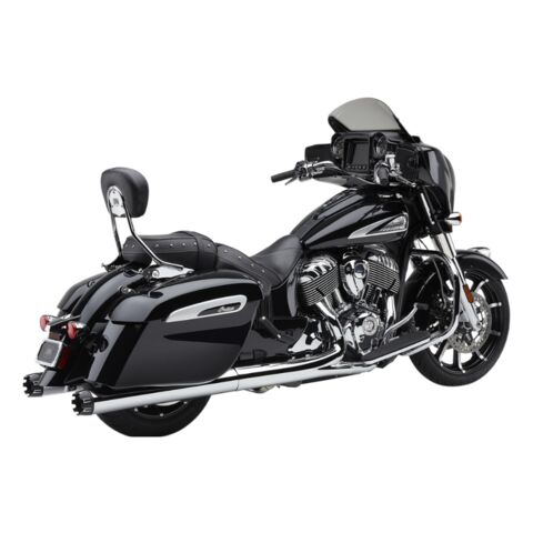 Cobra 4" NH Dual Cut Slip-On Mufflers For Indian Roadmaster / Springfield 2015-2021