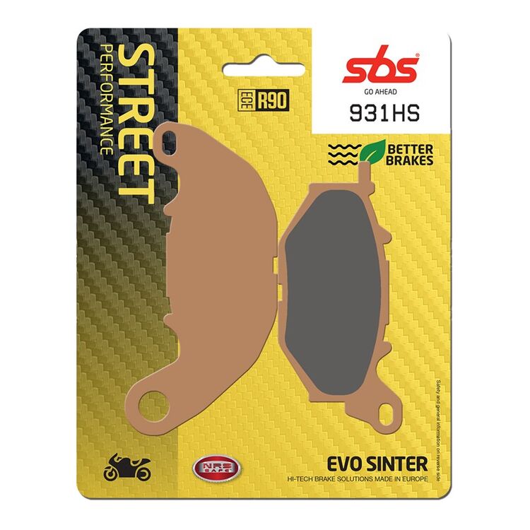 SBS HS Sintered Front Brake Pads 931HS