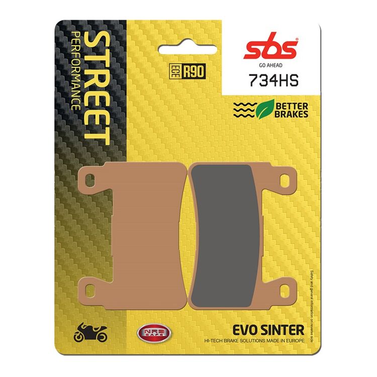 SBS HS Sintered Front Brake Pads 734HS