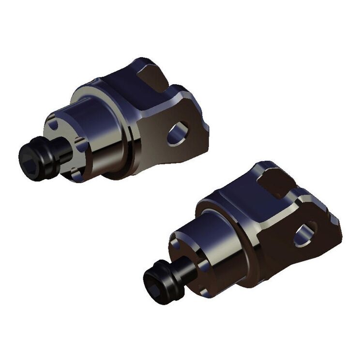 Rizoma Pro / B-Pro / Street Rider Peg Mount Kit KTM / Triumph Black [Open Box]