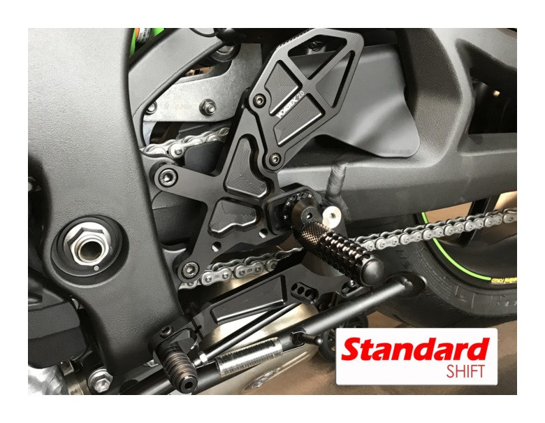 Vortex V3 2.0 Rearset Kawasaki Ninja ZX-10R 2021-2025 - Cycle Gear