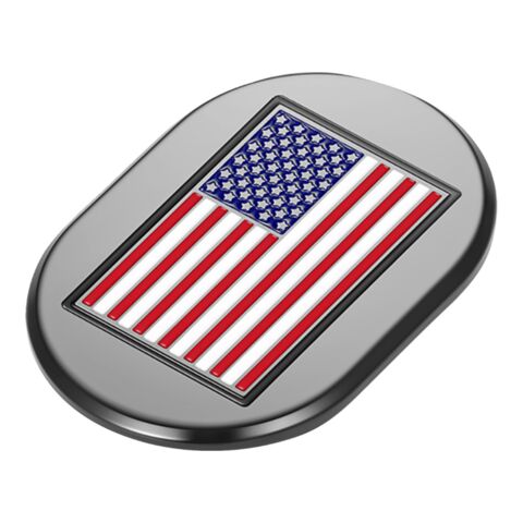 Figurati Designs American Flag Antenna Hole Filler For Harley Touring 2006-2024