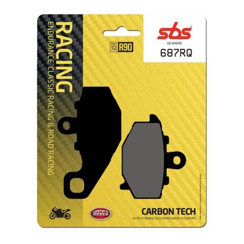 SBS Brake RQ Carbon Rear Brake Pads 687RQ