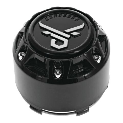 Quad Boss Barbwire Center Caps 4/110
