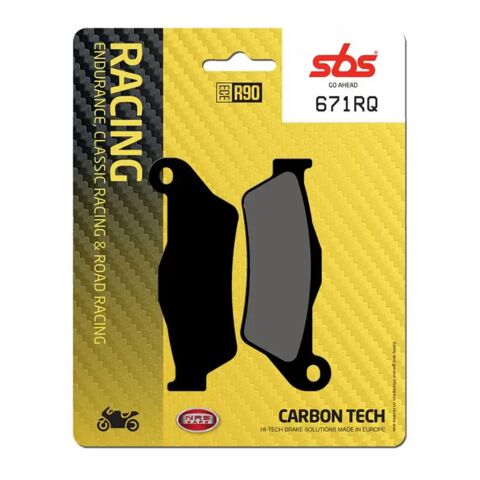 SBS Brake RQ Carbon Rear Brake Pads 671RQ