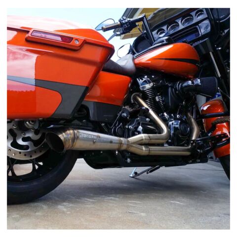 Stealth Pipes Inc 2 into 1 High Performance Exhaust For Harley Touring 2017-2026