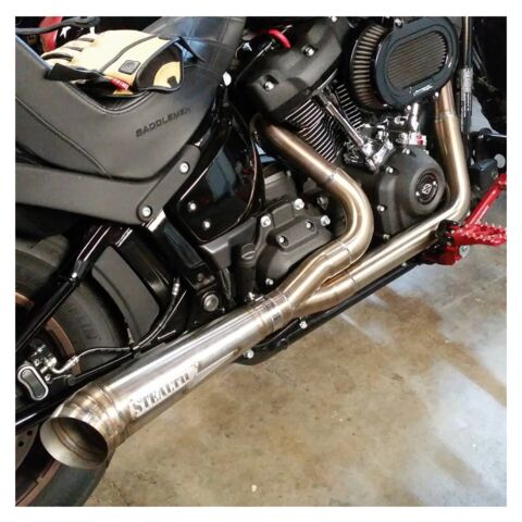 Stealth Pipes Inc 2 into 1 High Performance Exhaust For Harley Sportster 1986-2003