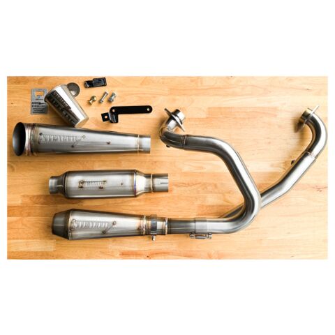 Stealth Pipes Inc Stealth 2 Into 1 Exhaust For Indian Scout 2015-2024