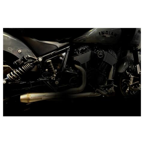 Stealth Pipes Inc Stealth 2 Into 1 Exhaust For Indian Chief 2022-2025