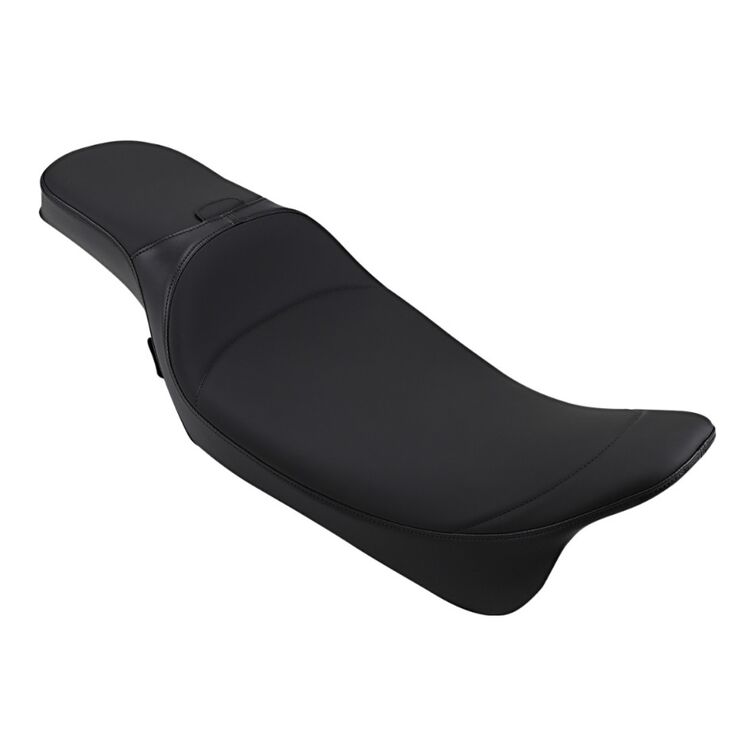 Drag Specialties Backrest Compatible Extended Reach Predator 2-Up Seat For Harley Touring 2008-2025 [Open Box]