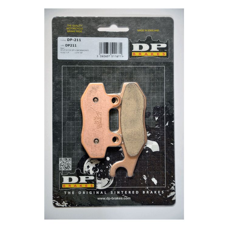 DP Brakes Sintered Front Brake Pads Suzuki / Kawasaki / Yamaha 125cc-650cc