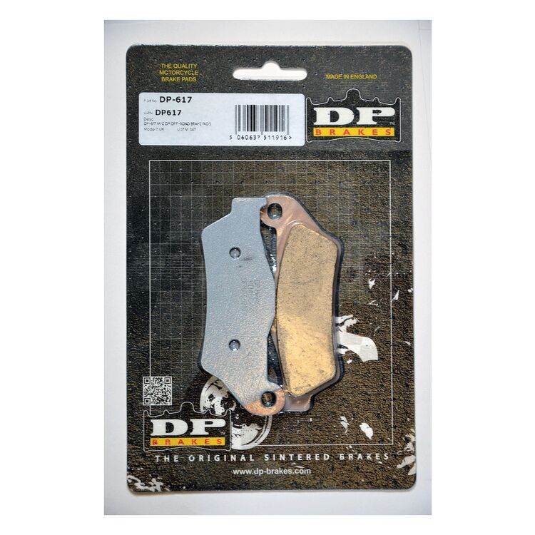 DP Brakes Sintered Front Brake Pads KTM / Husqvarna / Kawasaki / Husaberg / Yamaha / Gas Gas / Stark / BMW / TM