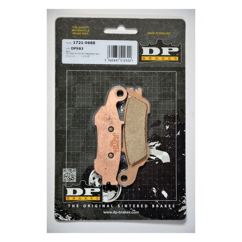 DP Brakes Sintered Front Brake Pads Yamaha 125cc-450cc
