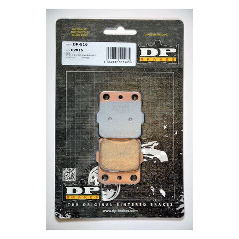 DP Brakes Sintered Rear Brake Pads Suzuki / Yamaha / Husqvarna 65cc-610cc