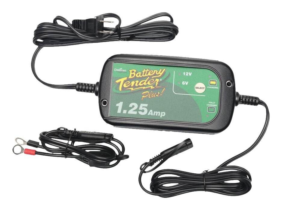 Battery Tender Plus Charger High Efficiency Cycle Gear