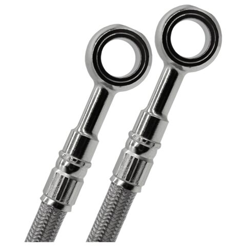 GBrakes Stainless Steel Front Brake And Clutch Line Kit For Harley Road Glide Special 2015-2016 