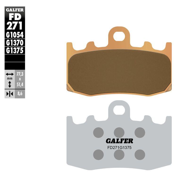 Galfer HH Sintered Ceramic Front Brake Pads FD271
