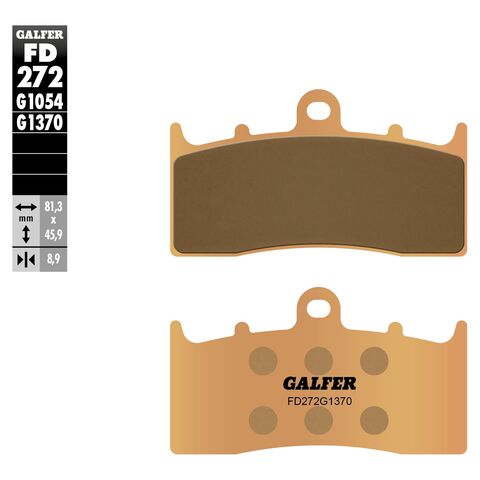 Galfer HH Sintered Front Brake Pads FD272