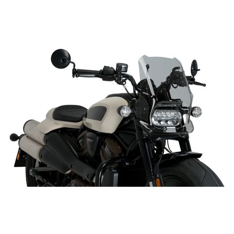 Puig New Generation Sport Windshield For Harley Sportster S 2021-2025