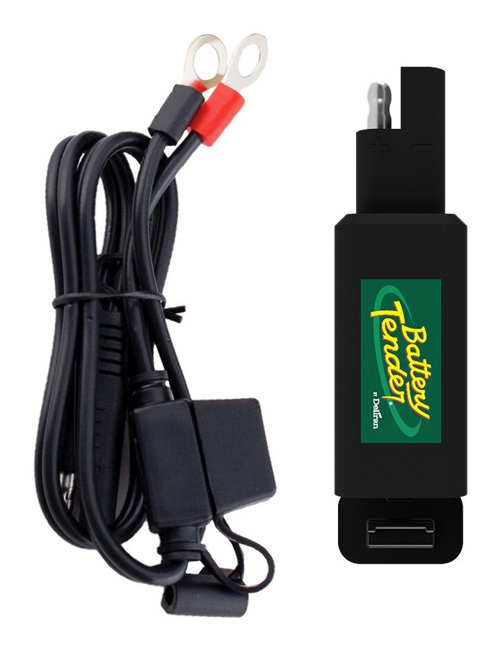 Battery Tender USB Charge / Ring Terminal Combo Pack Cycle Gear