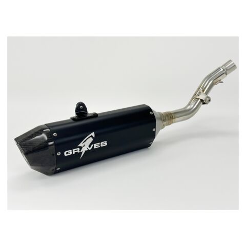 Graves Octagonal Slip-On Exhaust System Honda CRF300L / S / Rally 2021-2025