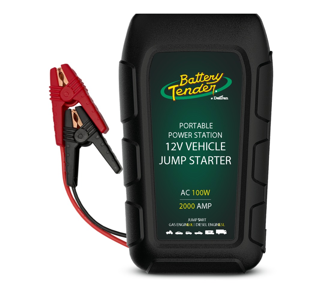 Battery Tender 2000 Amp Power Station With Inverter Cycle Gear