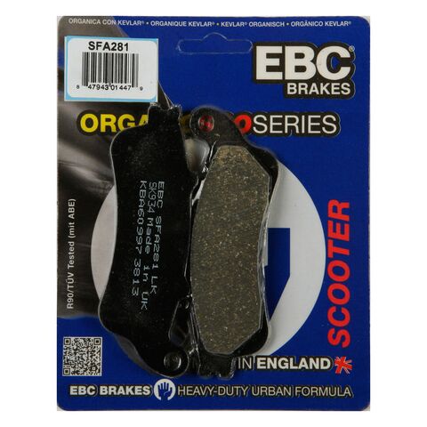 EBC SFA281 Organic Front Brake Pads
