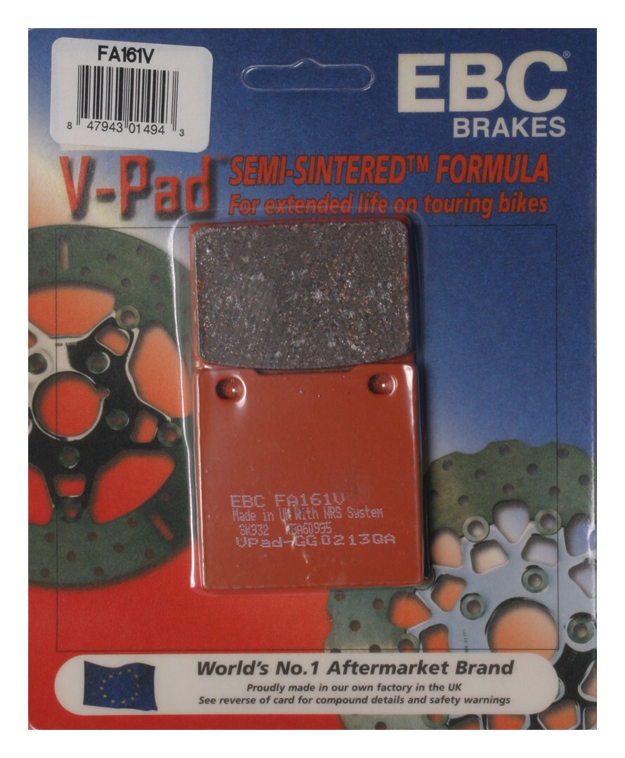 EBC FA161V Semi-Sintered Rear Brake Pads
