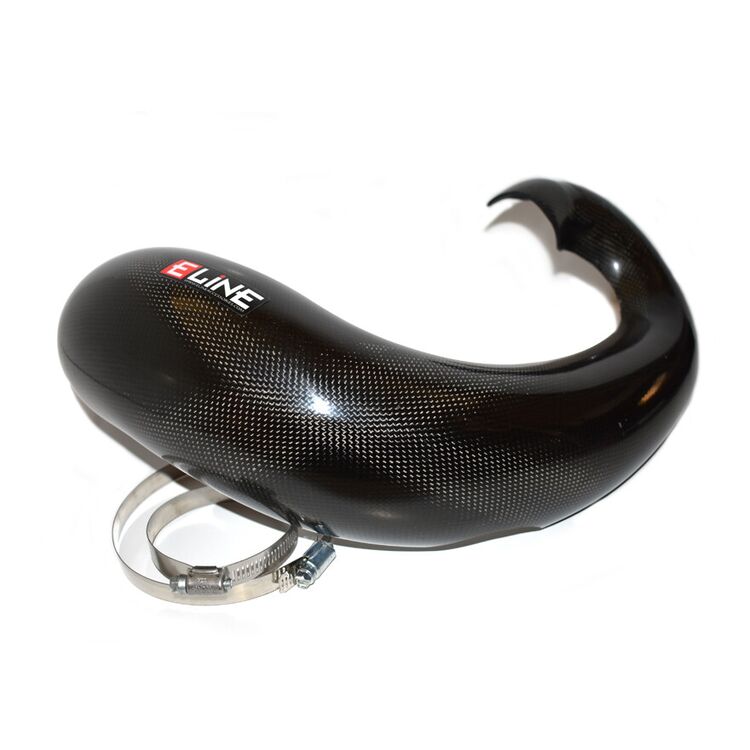 E-Line Carbon Fiber Pipe Guard KTM / Husqvarna / Gas Gas 250cc-300cc 2023-2025