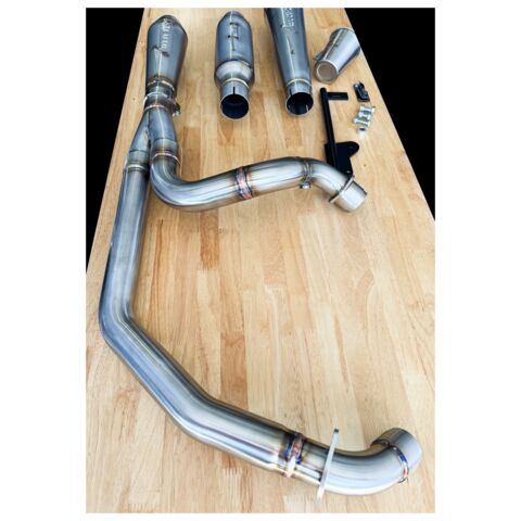 Stealth Pipes Inc Stealth 2 Into 1 Exhaust For Indian
