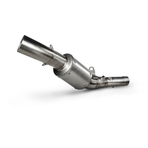thumbnail image 2 of Akrapovic Stainless Slip-on Exhaust 2015-2022 Yamaha YZF-R3 2 of 11