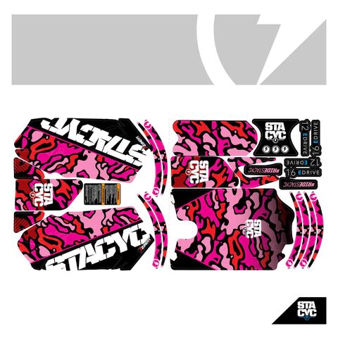 STACYC Camo Graphics Kit For 16eDrive Brushless Bikes