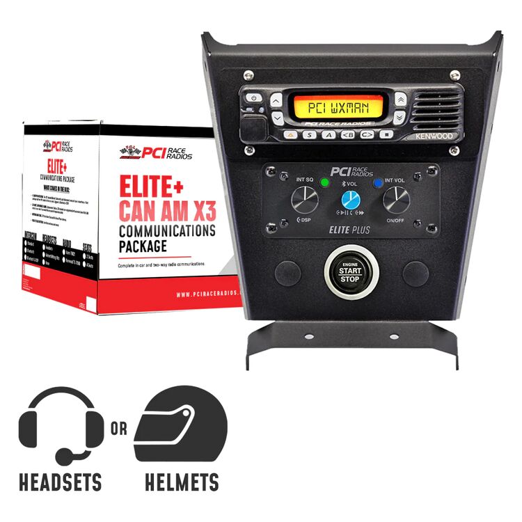 PCI Radios Elite Communications Kit Can-Am X3 2017-2024