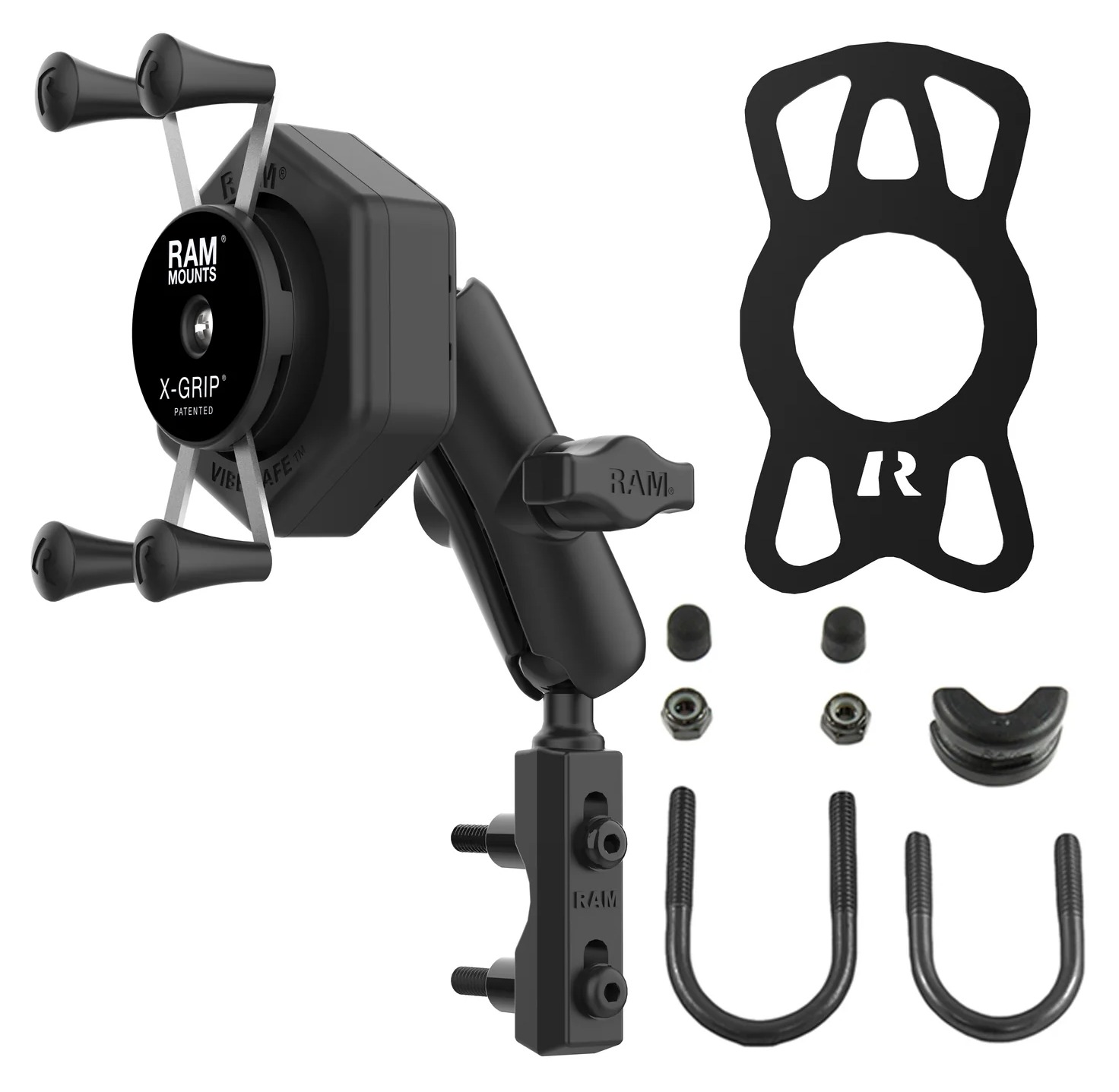RAM Mounts Unpkd Ram X-Grip Holder With Male Pin Lock And Anti