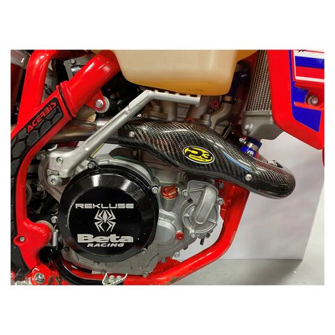 P3 Carbon Fiber MAXCoverage FMF MegaBomb Heat Shield Beta 350cc-500cc 2020-2026