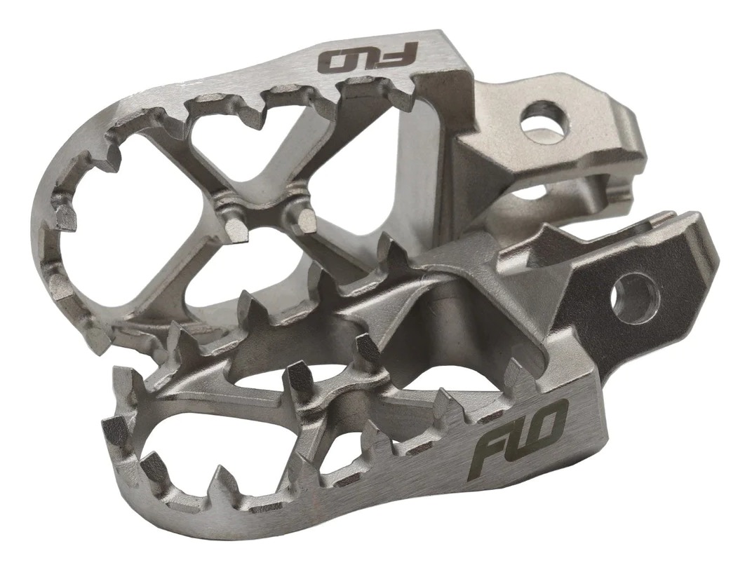 Flo Motorsports Stainless Steel Foot Pegs KTM / Husqvarna 125cc450cc