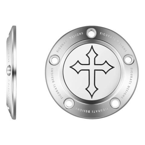 Figurati Designs Cross Timing Cover For Harley Twin Cam 1999-2017