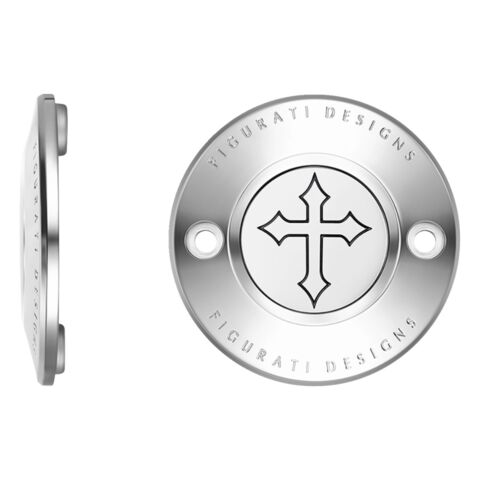 Figurati Designs Cross Timing Cover For Harley M8 2017-2026