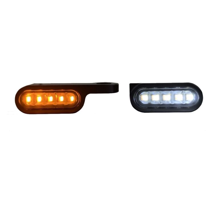 Custom Dynamics Mirror Turn Signals For Harley 1996-2025